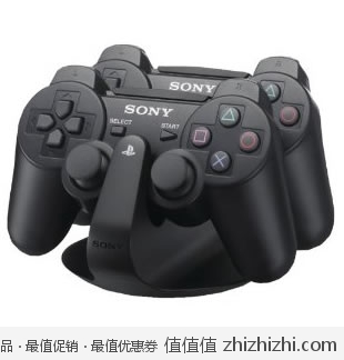 超值！索尼 Sony PS3无线游戏手柄座充 美国Amazon $23.53 海淘到手约￥246