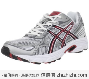 超值！亚瑟士 ASICS 男士透气网格凝胶减震跑鞋 美国Amazon $39.93 海淘到手约￥324