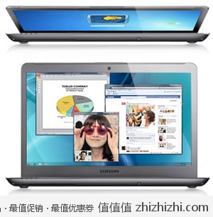 超值！三星 Samsung NP530U4C-A01US 14寸超极本（<font color=#ff6600>i5-3317U/4G/750G/GT620M 1GB独显</font>），美国Amazon $849.99，海淘到手约￥5670，同款京东售价￥6599