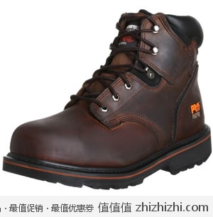 超值！天木兰 Timberland 男士真皮工装靴 美国Amazon $85.65 海淘到手约￥609