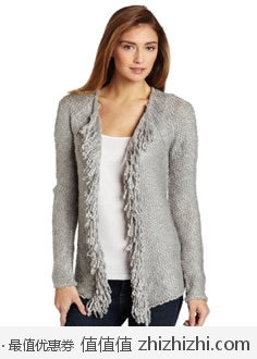 超值！Calvin Klein 女士羊毛混纺开衫毛衣，美国Amazon $56.39，海淘到手约￥400