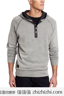 好看！Marc Ecko Cut & Sew 男士纯棉连帽衫 美国Amazon两色$49.5 海淘到手约￥358