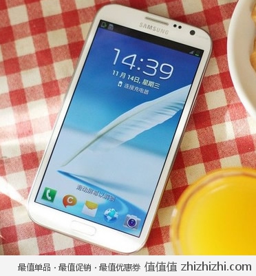 三星 SAMSUNG Galaxy Note II N7108 3G（TD-SCDMA/GSM）手机 移动定制 新蛋网价格4259包邮