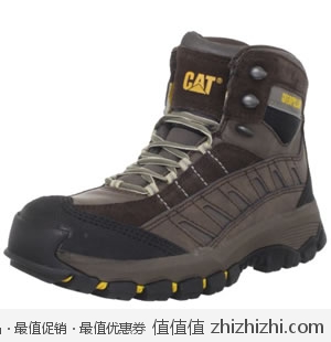 卡特彼勒 Caterpillar 男士真皮防水工作靴，美国Amazon $72.44，海淘到手约￥527