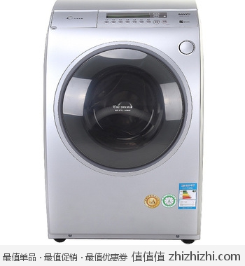 三洋 XQG60-L932XS 斜式滚筒 洗衣机 易迅网上海仓2299包邮