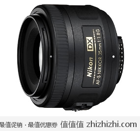 尼康 Nikon AF-S DX Nikkor 尼克尔 35mm f/1.8G 标准定焦镜头  卓美网价格999包邮