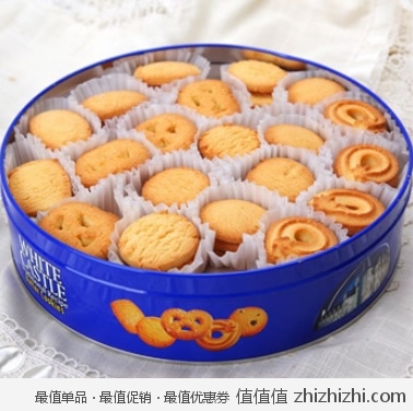 White Castle 白色城堡 奶油曲奇（908g）京东商城价格69包邮