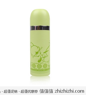 辛巴狗真空不锈钢儿童卡通保温杯350ml 天猫12.12包邮