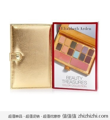 Elizabeth Arden 雅顿 诱色情迷紫魅眼影彩盘（12色眼影14.4g+2色腮红10g） 乐蜂网价格100包邮