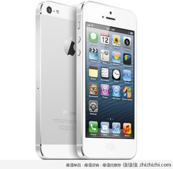苹果 Apple iPhone5（16GB）3G手机 黑/白 一号店团购价格4999包邮