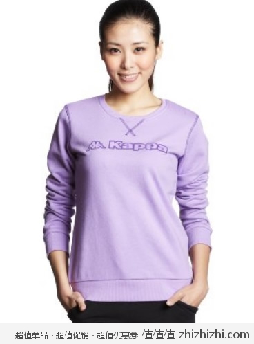 卡帕 Kappa 女式套头无帽卫衣  亚马逊中国价格60包邮