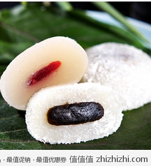 芝麻、红豆味超Q麻薯600G 淘宝网19.74包邮