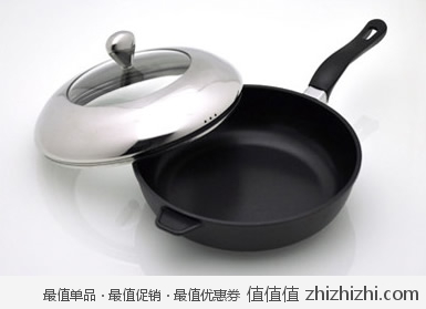 食全食美 玉石系列 QMJ-6128S 陶晶炒锅（28cm） 国美在线价格118包邮