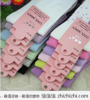 女式优质棉袜 天猫特价1.98-2.55元一双 十双包邮