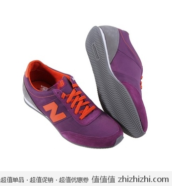 新百伦纤巧系列女复古鞋（紫色） 国美在线149包邮