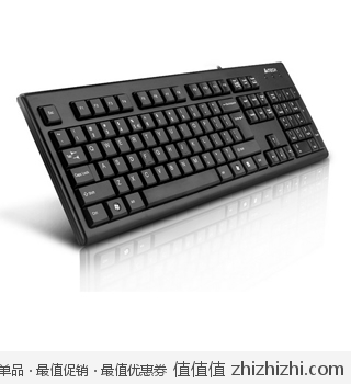 双飞燕（A4TECH）WK-100 键盘 单价37元