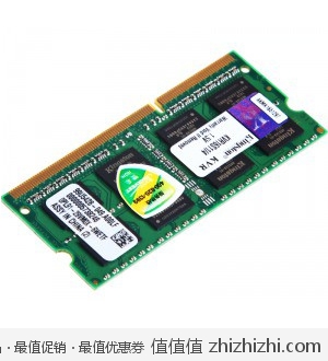 金士顿 DDR3 1600 4G 笔记本内存 易迅网西安仓109包邮