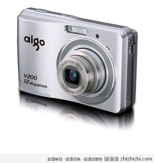 爱国者（aigo） DC-V200 数码相机 高鸿299包邮 赠4G卡