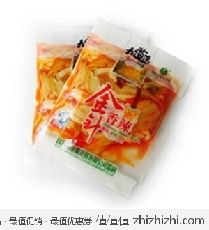 九道湾香辣金针菇休闲零食250G 淘宝网9.9包邮