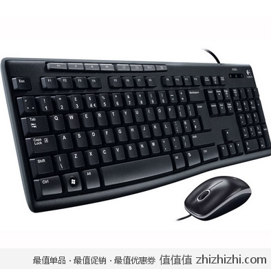 罗技 Logitech MK200 多媒体USB有线键鼠套装 易迅网上海仓价格76