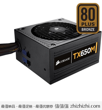 海盗船 Enthusiast系列 TX650M电源（额定650W/80PLUS铜牌） 新蛋<del>539</del> &nbsp;499包邮