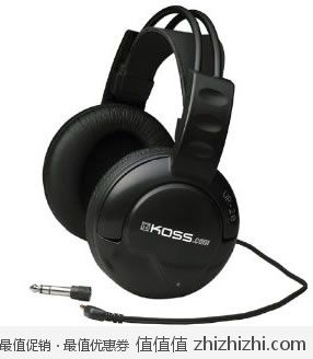 高斯 Koss UR-20 全封闭式头戴式耳机，美国Amazon $16.05，海淘到手约￥150