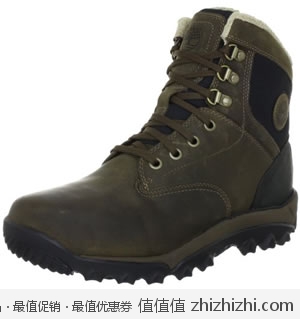 天木兰 Timberland 男士真皮防水冬靴，美国Amazon $98.42，海淘到手约￥687
