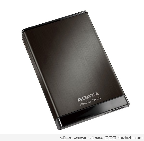威刚 ADATA NH13 1TB 2.5英寸移动硬盘 黑色（USB3.0）易迅网上海仓天黑黑价格469，送JVC耳机！