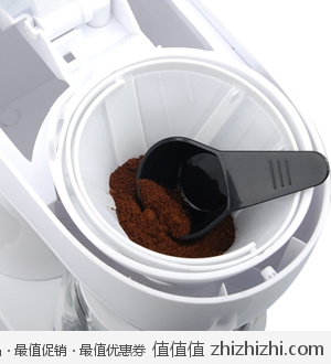 美的 白色咖啡机 苏宁96包邮