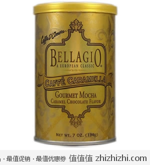 Caffe D'Amore加倍情浓焦糖咖啡198g(进) 亚马逊中国19.6元