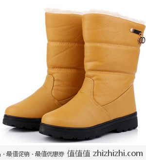 黛妮冬季新款女式雪地靴 天猫69.05包邮