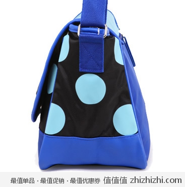 欢乐人生 波点撞色邮差包 凡客诚品价格9元