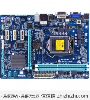 GIGABYTE 技嘉 GA-H61MA-D2V 主板 -LGA1155/Intel H61/Micro ATX 新蛋网价格349包邮