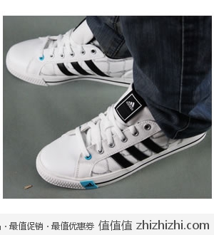 阿迪达斯 2012 正品折扣网球男帆布鞋 V21731 库巴网188包邮