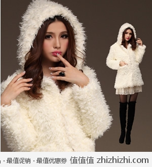2012冬季新款韩版女式仿羊羔毛皮草外套 天猫59.4包邮