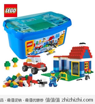 畅销榜第一！乐高 LEGO 6166 儿童大桶装早教积木 405片，美国Amazon $23.24，海淘到手约￥245