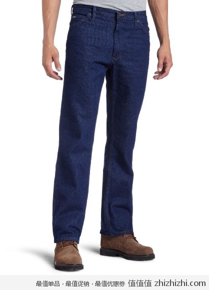 好评！李牌 Lee 男士纯棉直筒牛仔裤，美国Amazon两色折后最低 $19.43，海淘到手约￥175