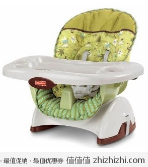 安全！畅销榜第一！费雪 Fisher Price 宝宝用餐安全座椅，美国Amazon $45.59，海淘到手约￥584