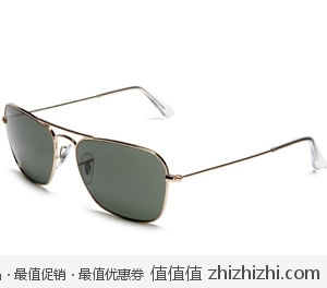 雷朋 Ray-Ban RB3136 男士55mm太阳镜，美国Amazon折后最低 $63.33，海淘到手约￥520