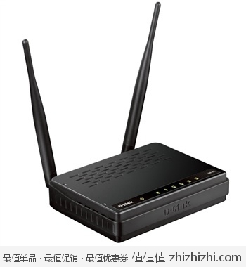 D-Link 友讯 300M 802.11n 无线路由器 DIR-615 黑色　新蛋95元