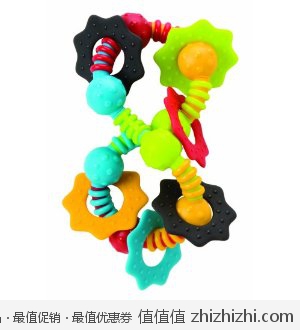实用！Alex Toys 宝宝多彩环状牙胶，美国Amazon $10.8
