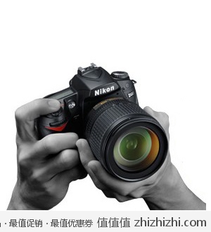 Nikon 尼康 D90 单反相机 （AF-S DX 18-105 f/3.5-5.6G ED VR 防抖镜头） 易迅网北京5445包邮