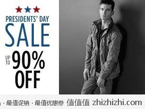 <font color=#ff6600>总统日 President’s Day</font>：美国Amazon旗下闪购网站Myhabit：目前正在进行各大品牌男装，全场最高1折，时间有限！