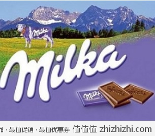 妙卡 Milka 巧克力排块(100g*2) 亚马逊中国价格28