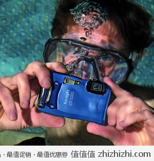 奥林巴斯 Olympus TG-820 三防数码相机，美国Amazon三色 $199，海淘到手约￥1290，同款天猫要￥2695！