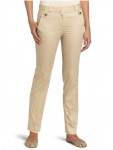 Anne Klein 女士纯棉弹力卡其色休闲裤，美国Amazon折后最低 $22.68，海淘到手约￥190