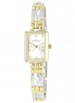 Anne Klein 104899SVTT 女士金色不锈钢石英时装表，美国Amazon $38，海淘到手约￥287 