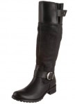 天木兰 Timberland 女士真皮平跟高筒靴，美国Amazon折后最低 $83.86，海淘到手约￥595