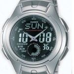 卡西欧Casio AQ160WD-1BV 双显男表 Amazon $29