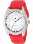 汤米·希尔费格 Tommy Hilfiger 1781258 女士硅胶表带石英腕表，美国Amazon $66.26，海淘到手约￥463